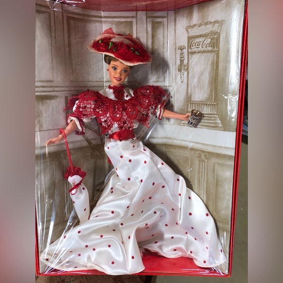 Mattel Coca Cola Soda Fountain Sweetheart Barbie Doll 1996 Limited Ed 15762